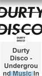 Mobile Screenshot of durtydisco.com